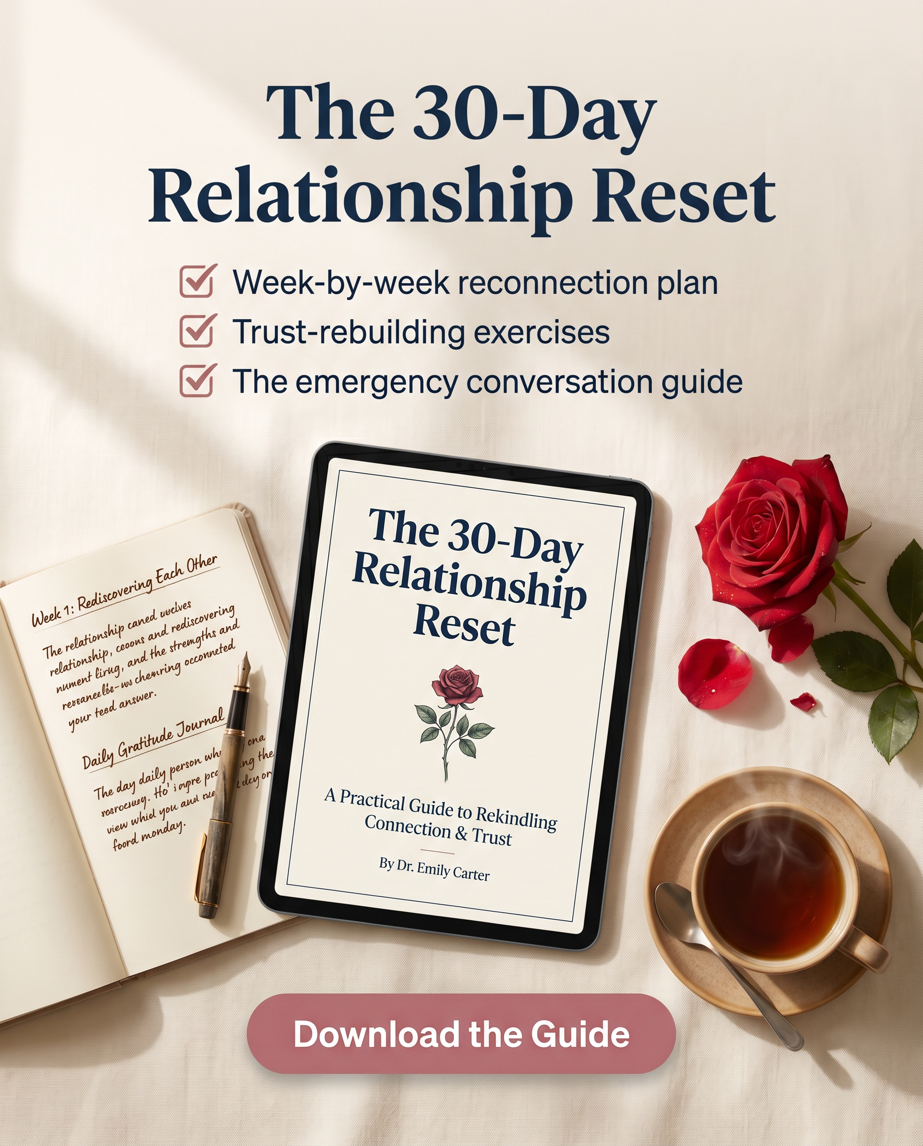 The 30-Day Relationship Reset Guide — Digital PDF