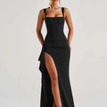 HugCitar Maxi Dress — Black
