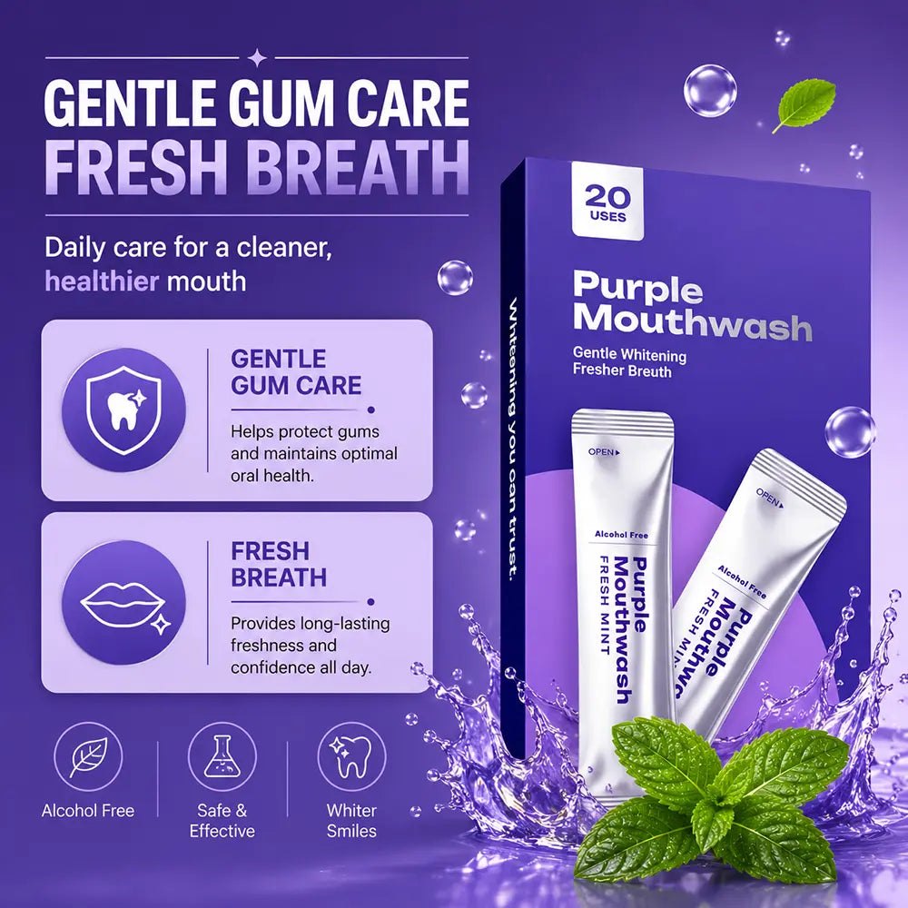 Purple Mouthwash