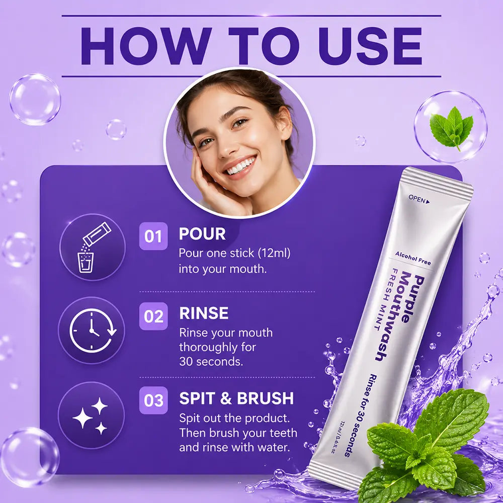 Purple Mouthwash